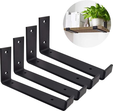 metal shelf with bracket|heavy metal brackets for shelves.